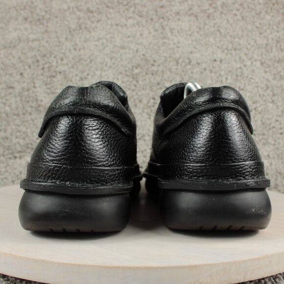 Propet Leather Slip On Shoes Mens 11 Black Comfort Walking main image 8